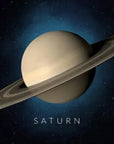 Poster Saturne